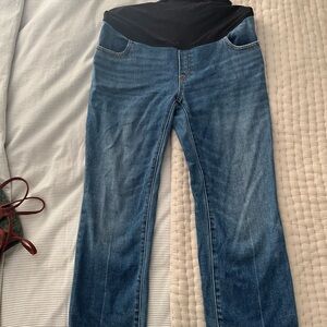 Hatch maternity straight jeans